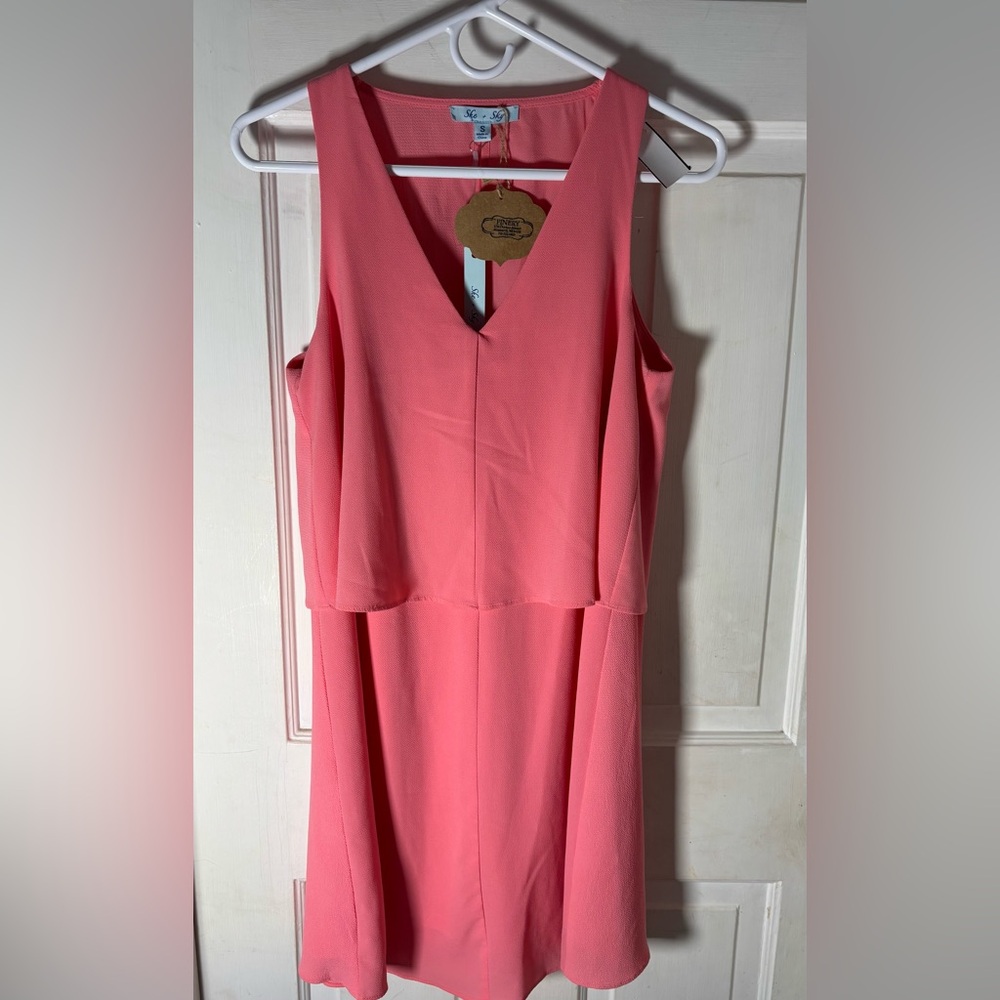 NWT She + Sky midi dress. Size SM. Sleeveless. Spring‎ Easter
